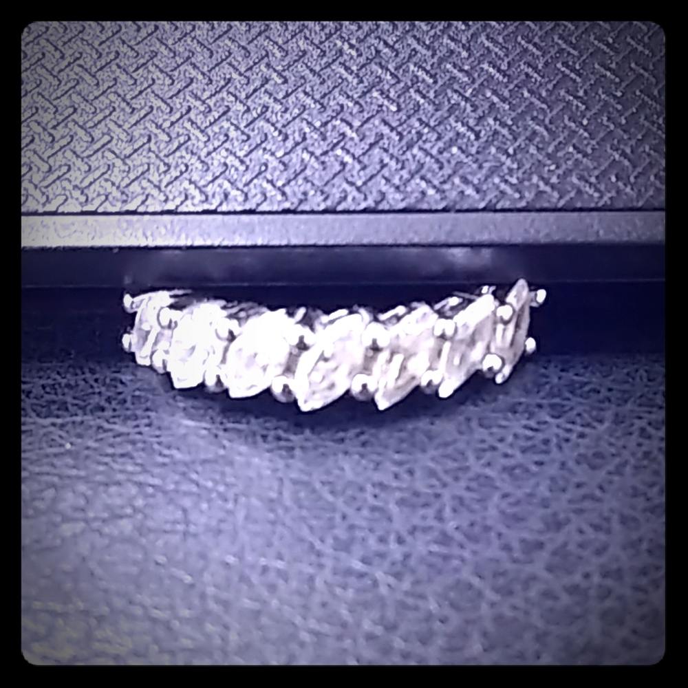 Stackable Gem 925 Sterling Silver Ring - image 2